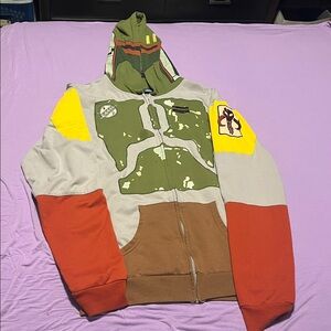 Halloween ready! Star Wars Boba Fett hoodie size L